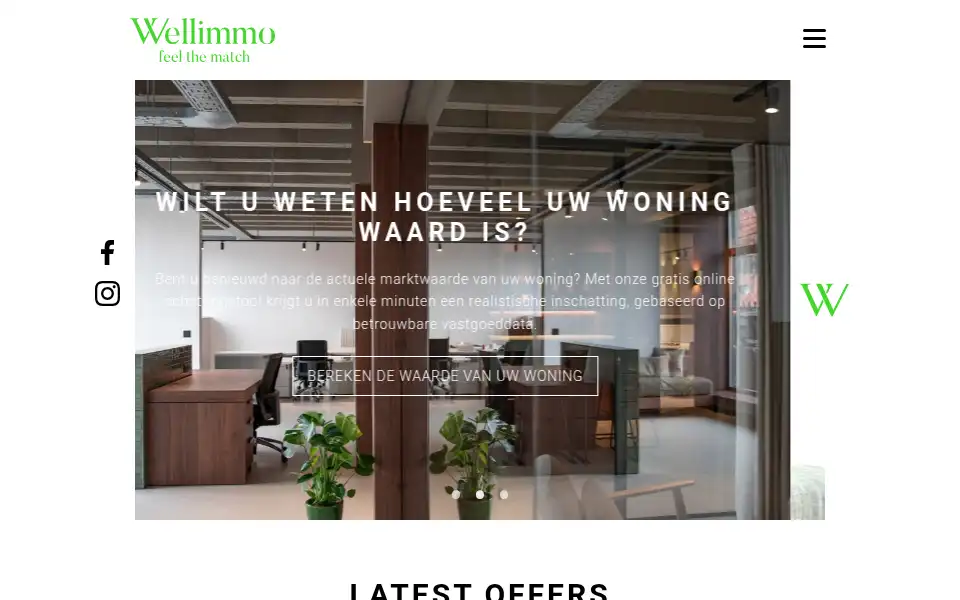 Screenshot of wellimmo.net
