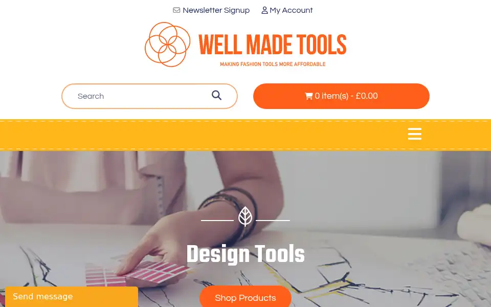 Screenshot of wellmadetools.co.uk