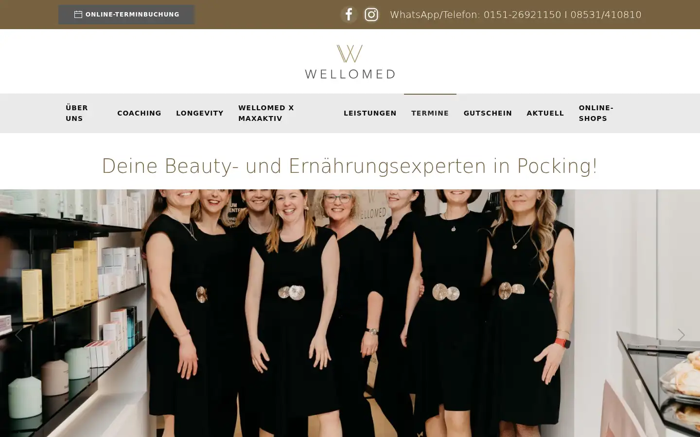 Screenshot of wellomed.de