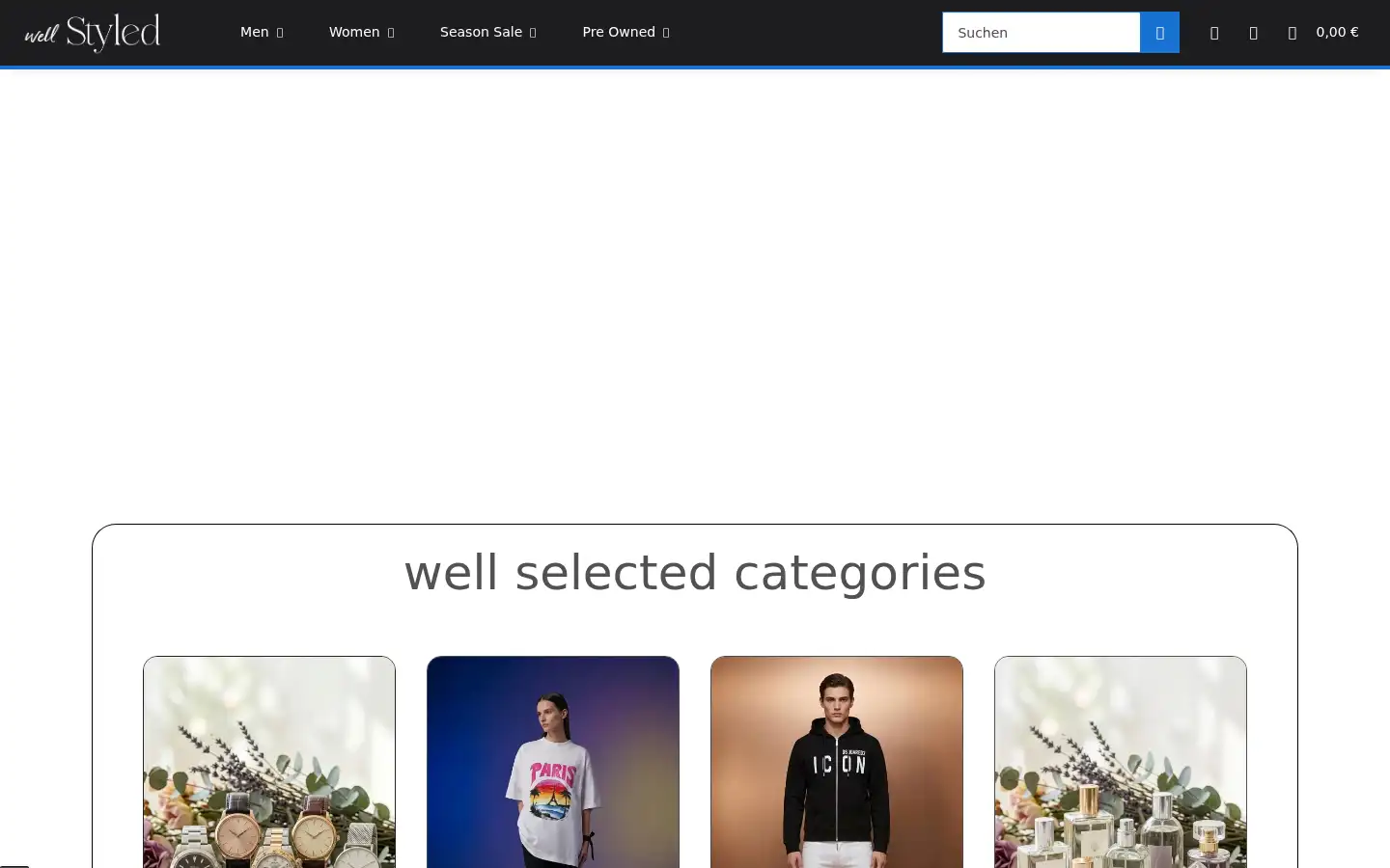 Screenshot of wellstyled.de