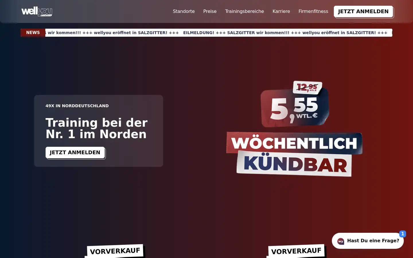 Screenshot of wellyou.eu