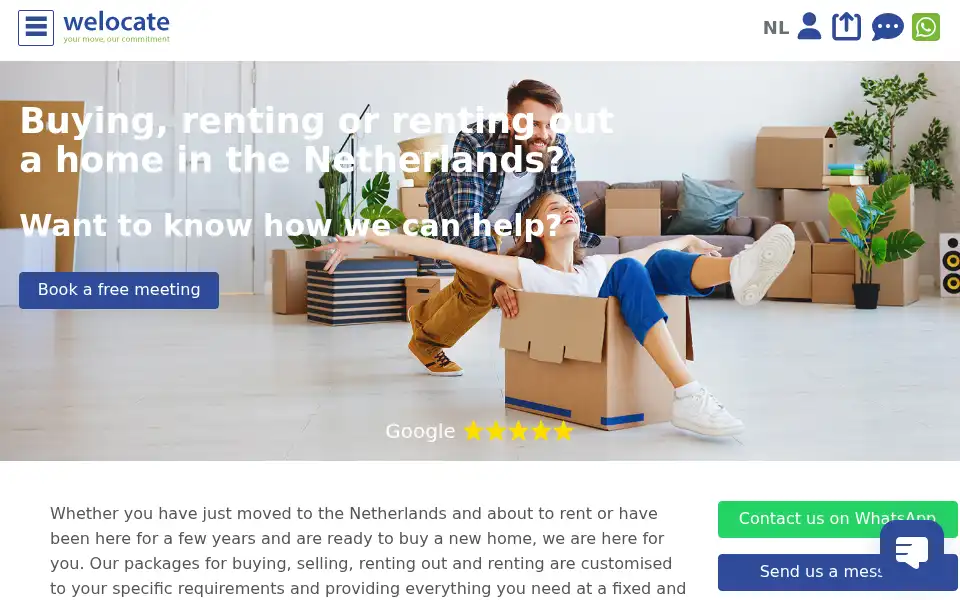 Screenshot of welocate.com