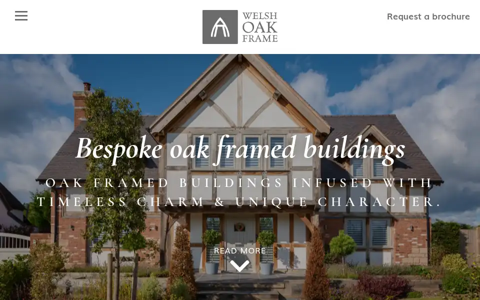 Screenshot of welshoakframe.com