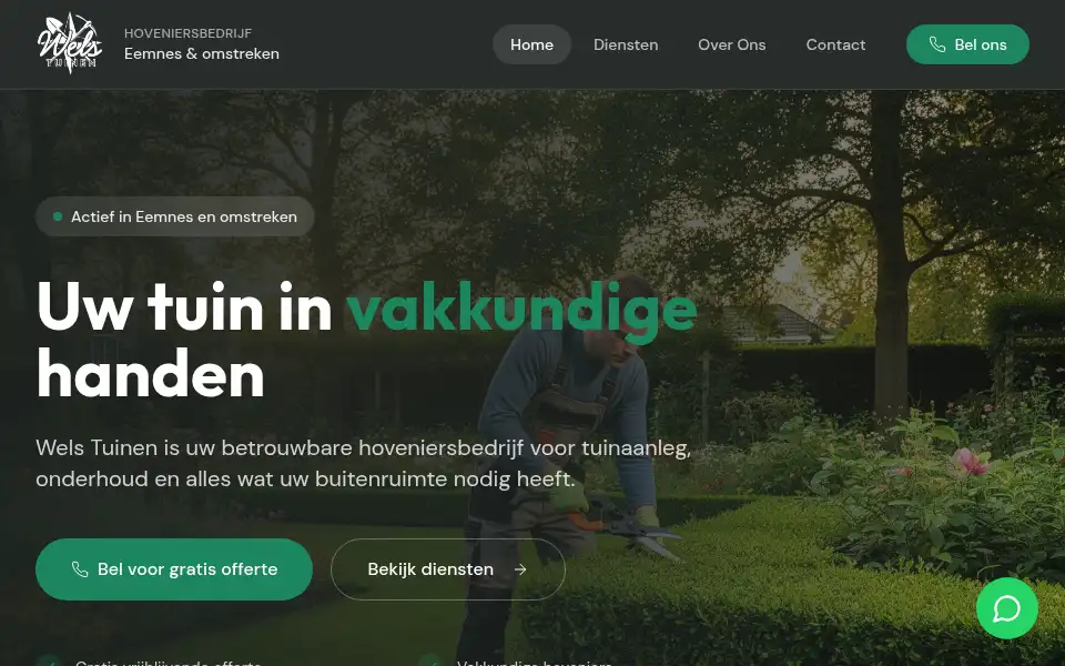 Screenshot of welstuinen.nl