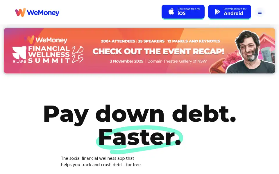 Screenshot of wemoney.com.au