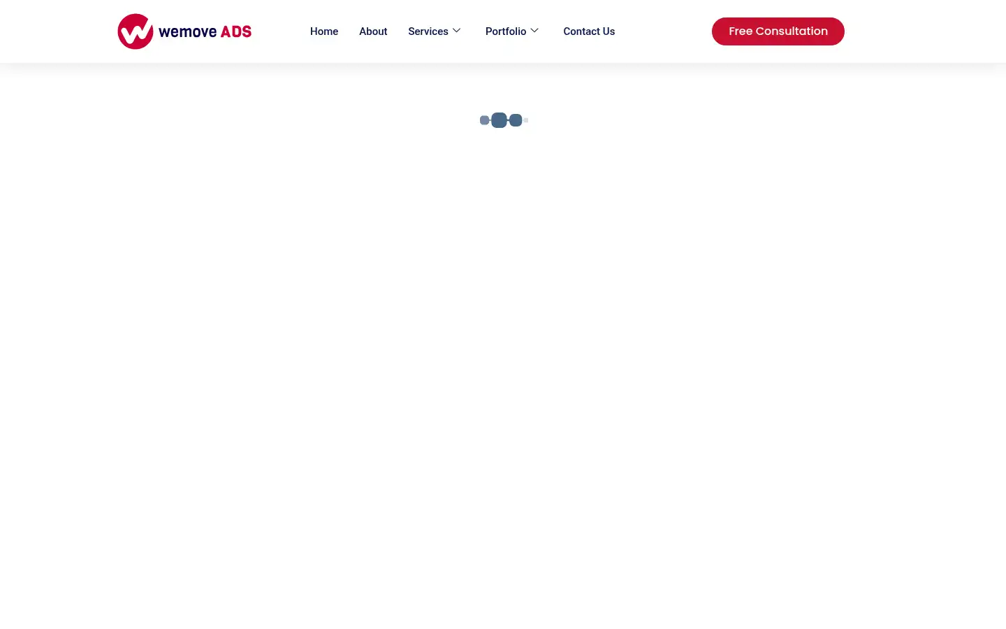 Screenshot of wemoveads.com.au