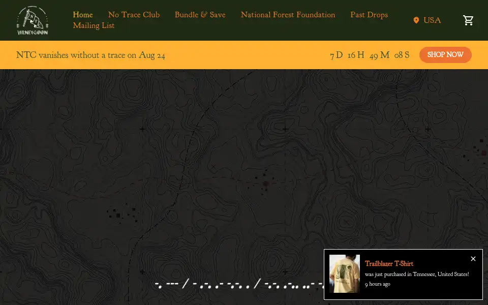 Screenshot of wendigoon.shop