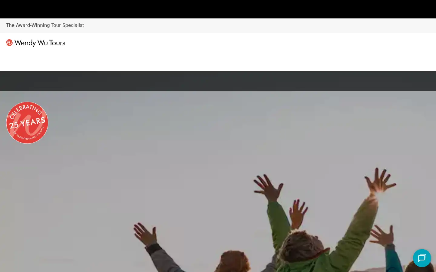 Screenshot of wendywutours.com.au