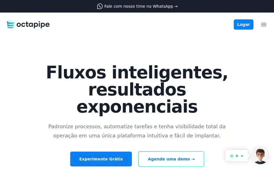 Screenshot of wepipe.com.br