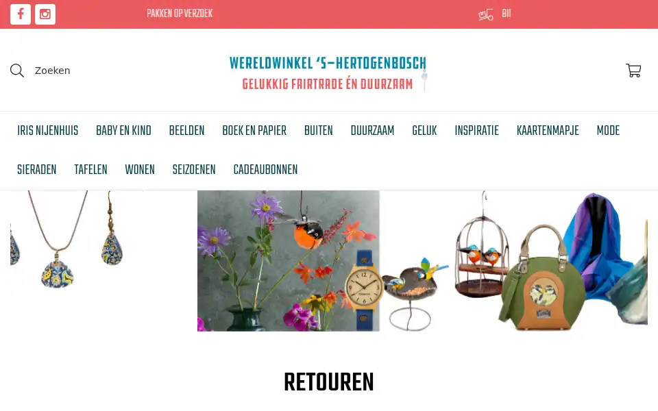 Screenshot of wereldwinkel-webshop.nl