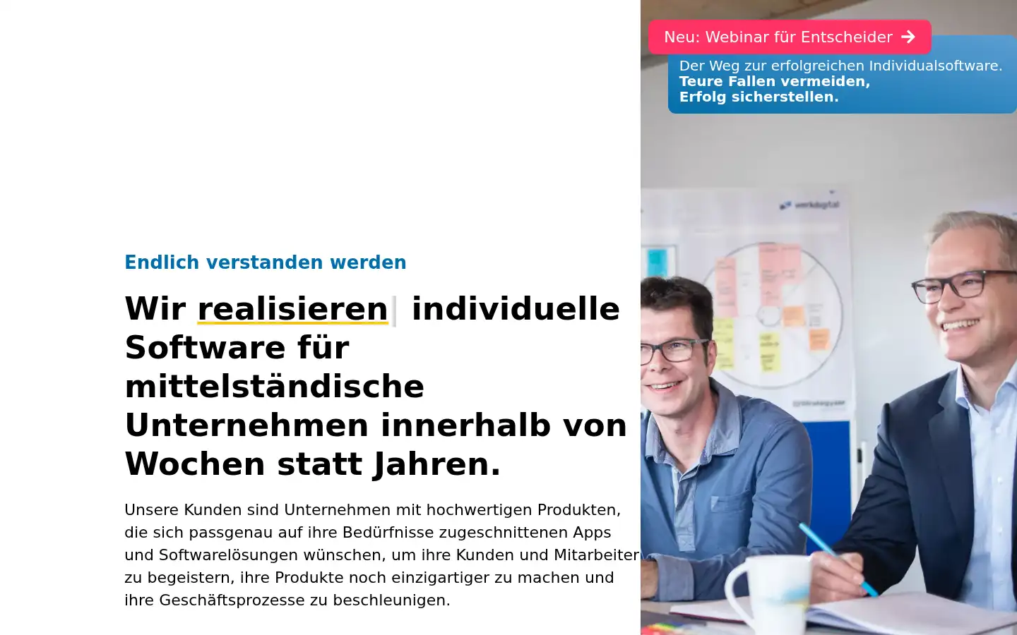 Screenshot of werkdigital.de