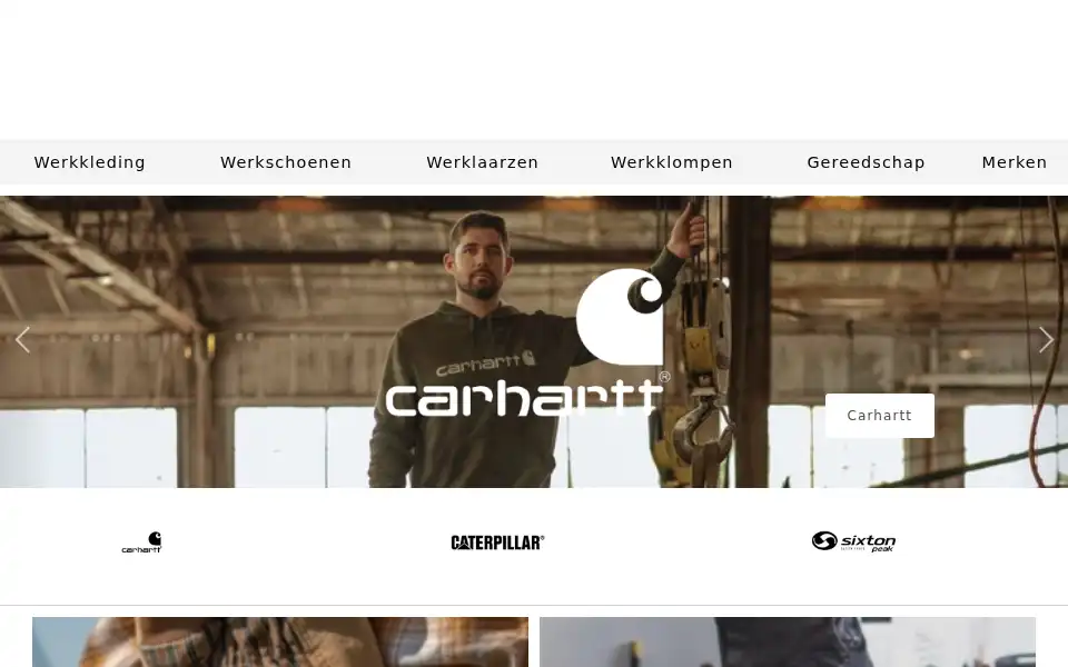 Screenshot of werksupply.nl