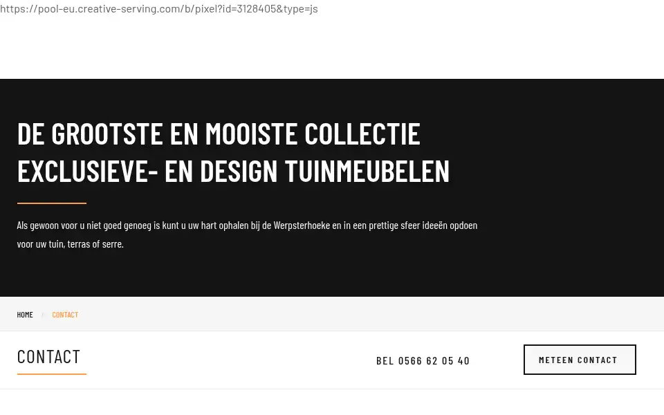 Screenshot of werpsterhoeke.nl