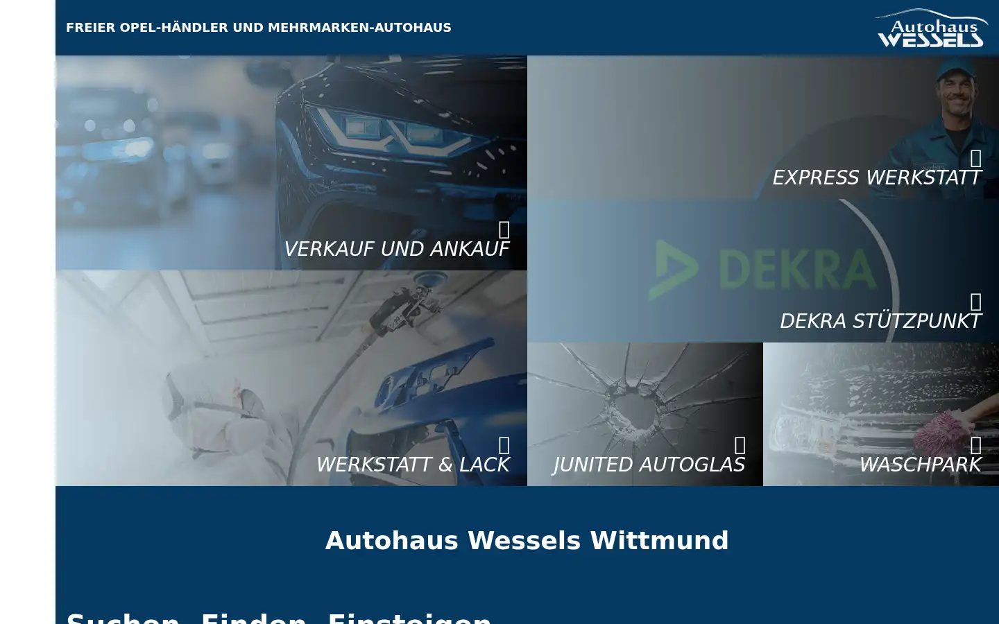 Screenshot of wessels-wittmund.de