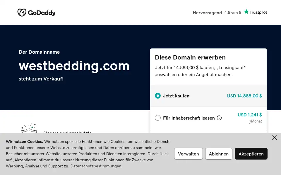 Screenshot of westbedding.com