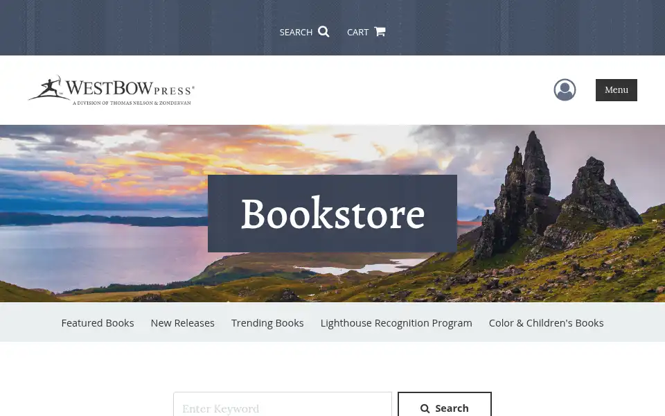 Screenshot of westbowpress.com