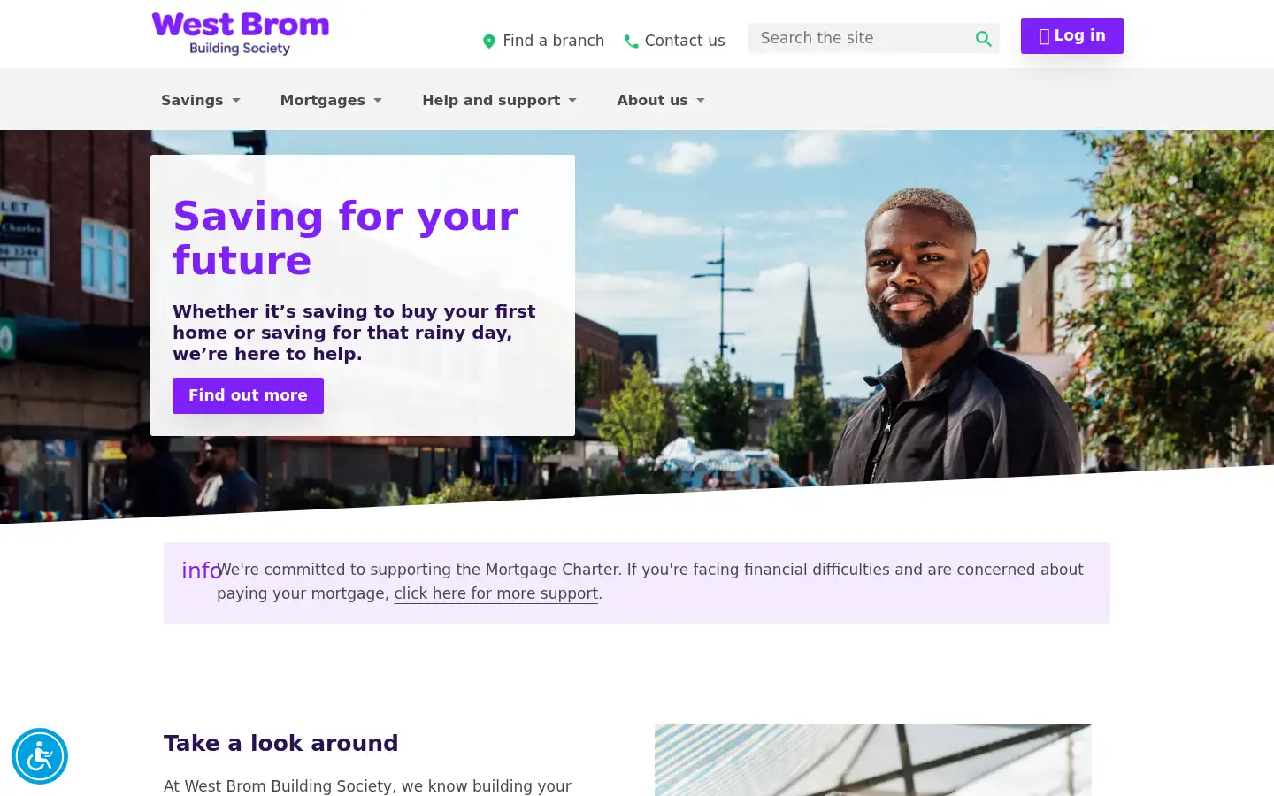 Screenshot of westbrom.co.uk