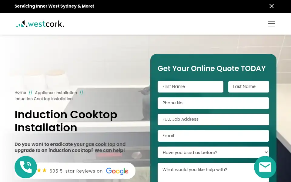 Screenshot of westcork.com.au