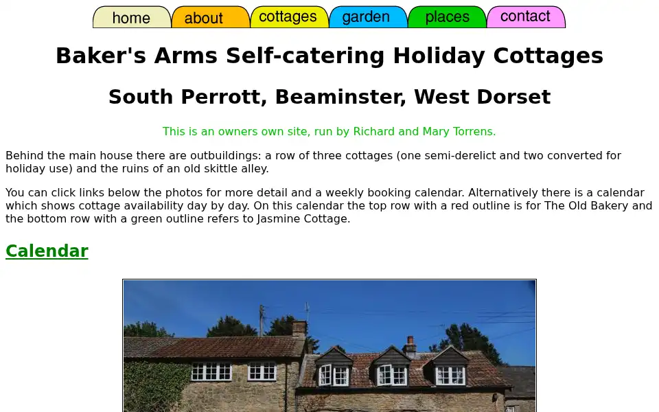 Screenshot of westdorset.org