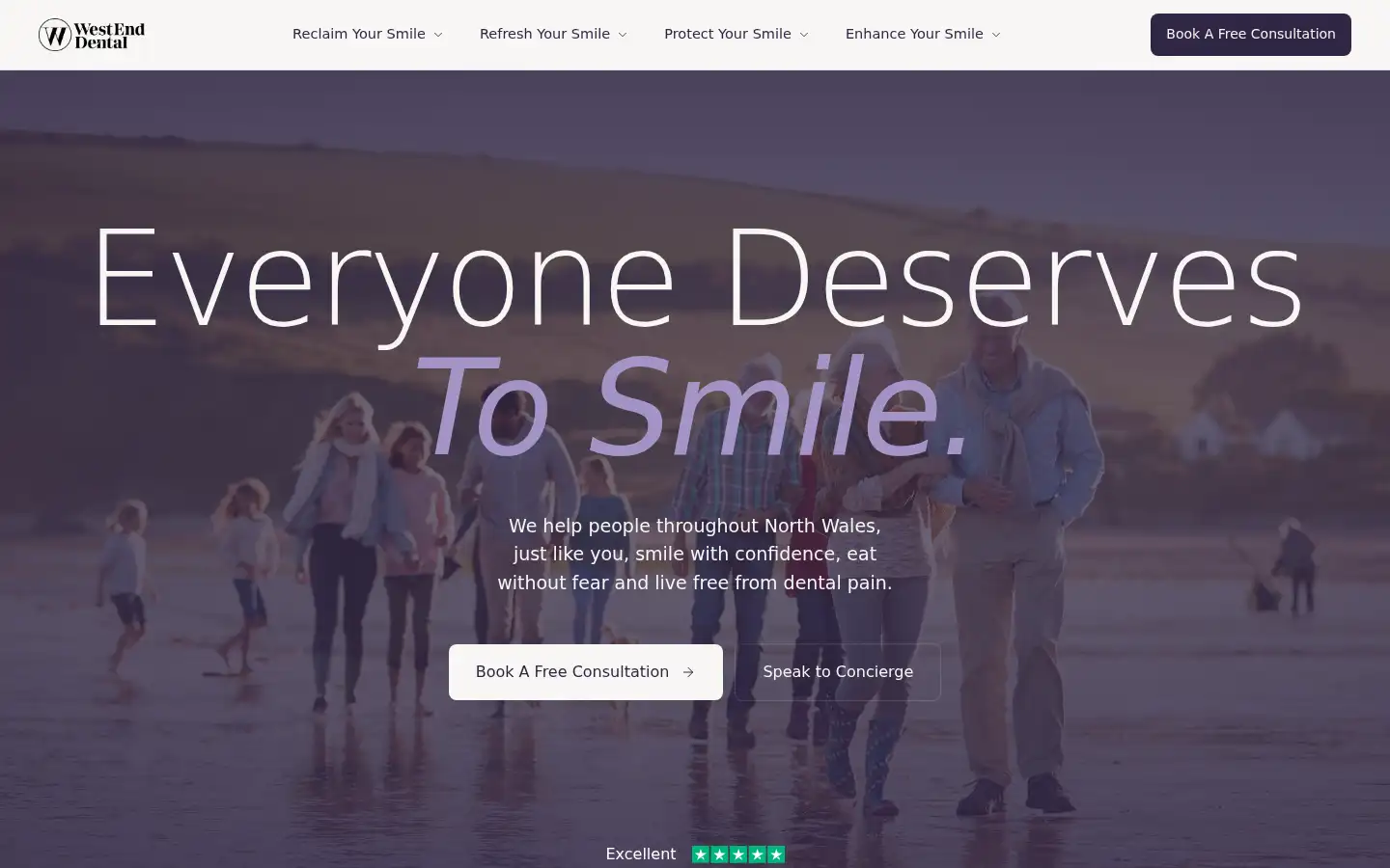 Screenshot of westend-dental.com
