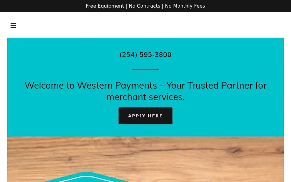 Screenshot of westernpayments.com