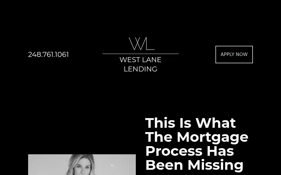 Screenshot of westlanelending.com