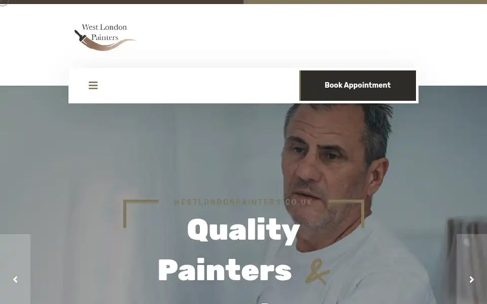 Screenshot of westlondonpainters.co.uk