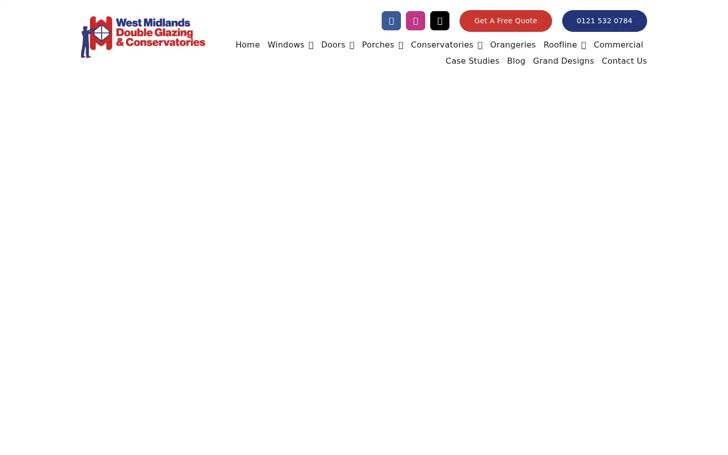Screenshot of westmidlandsglazing.com