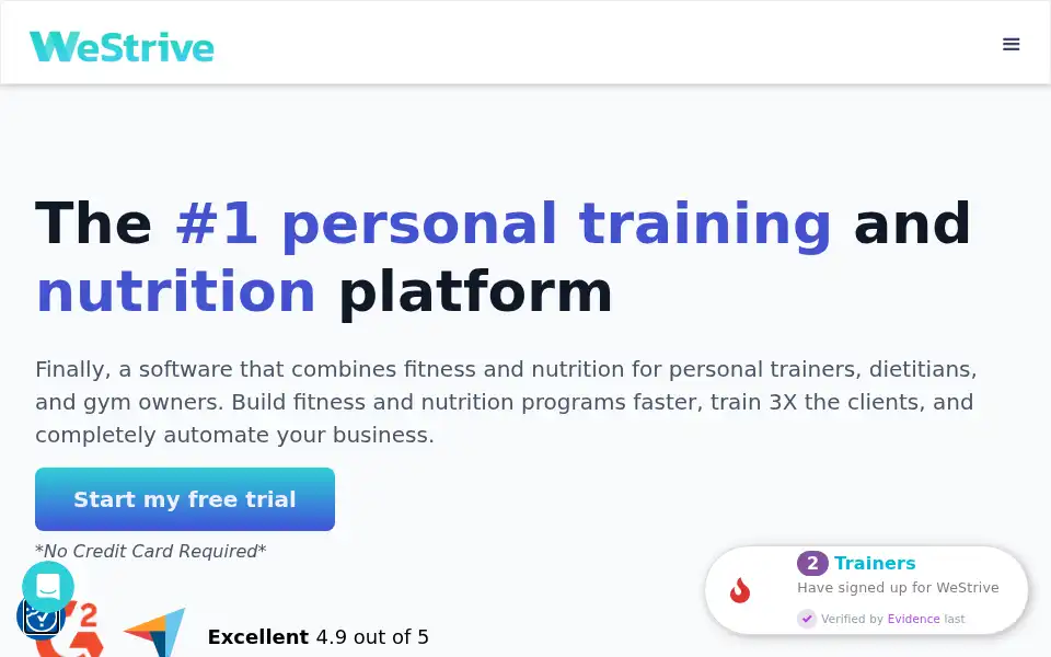 Screenshot of westriveapp.com