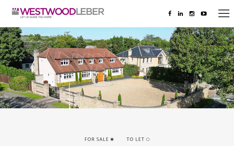 Screenshot of westwoodleber.co.uk