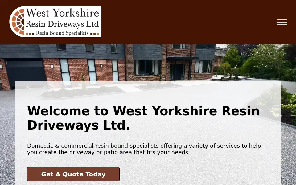 Screenshot of westyorkshiredriveways.com