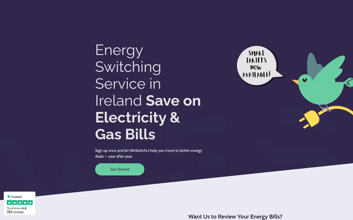 Screenshot of weswitchu.ie