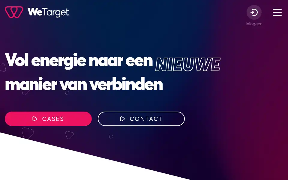 Screenshot of wetarget.nl