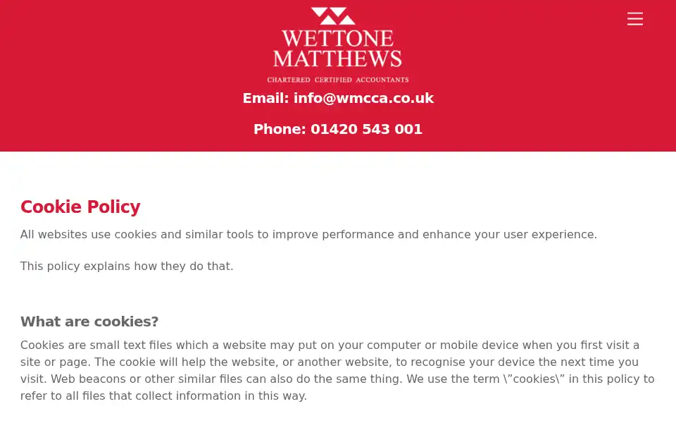 Screenshot of wettonematthews.com
