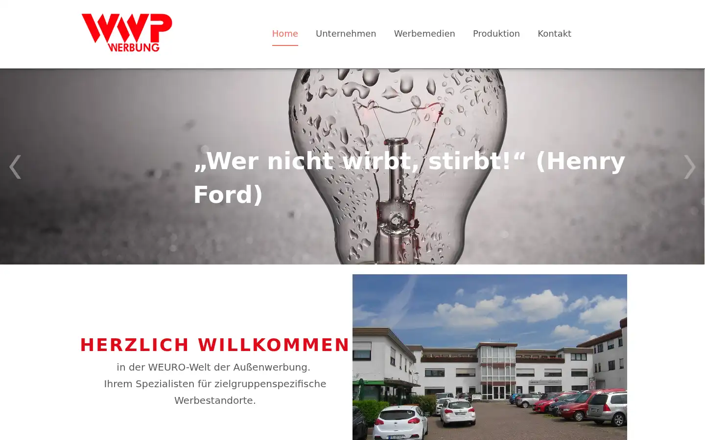 Screenshot of weuro.de