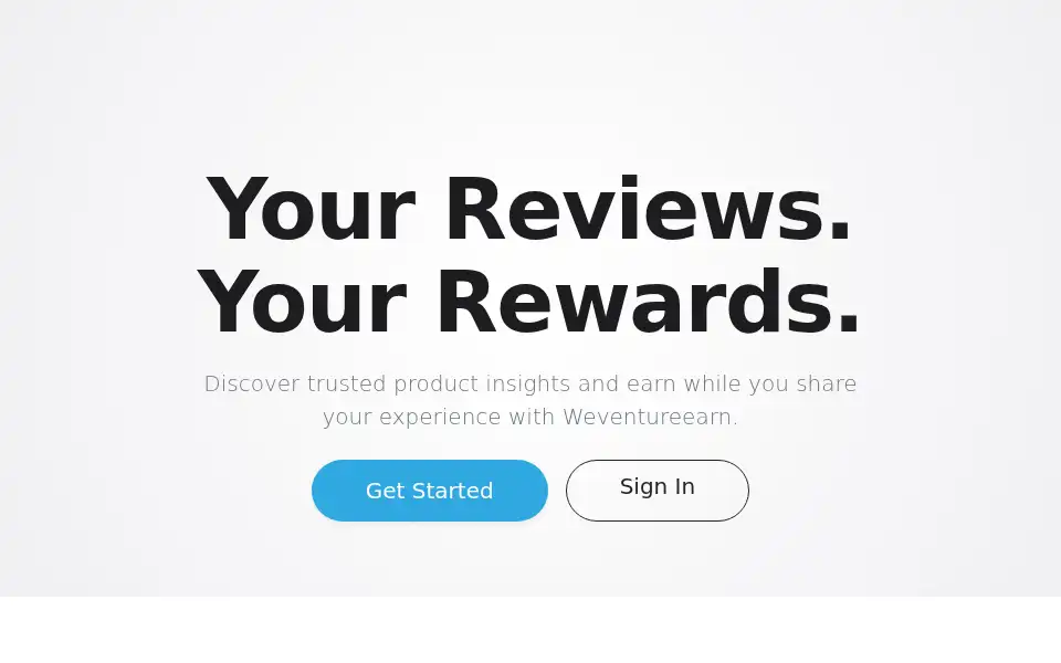 Screenshot of weventureearn.com