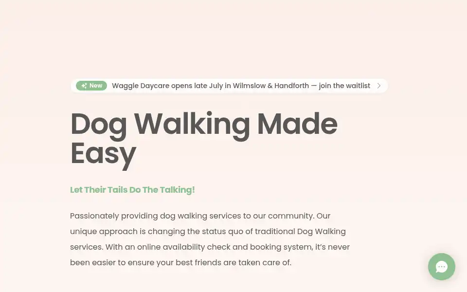 Screenshot of wewaggle.co.uk