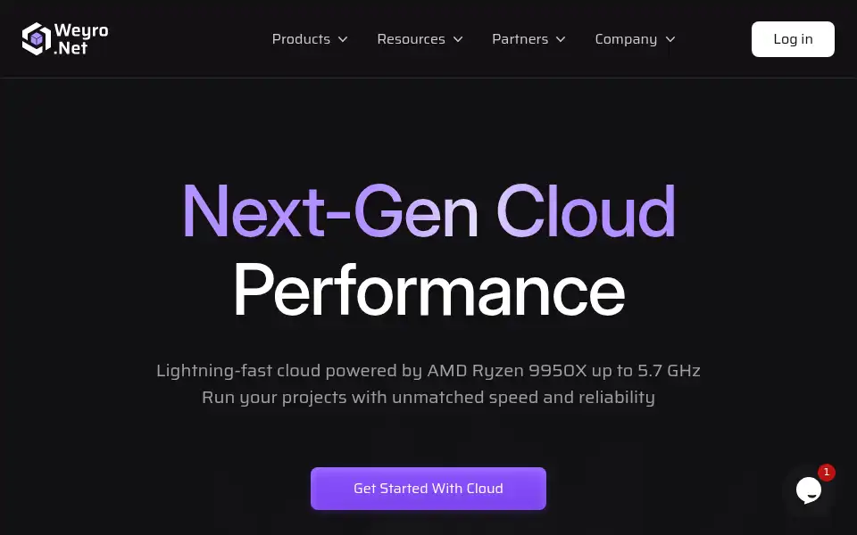 Screenshot of weyro.net