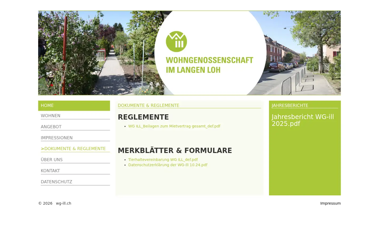 Screenshot of wg-ill.ch