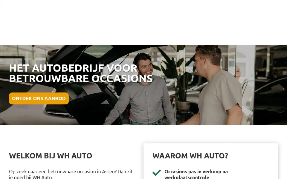 Screenshot of wh-auto.nl
