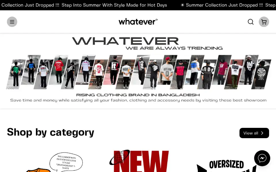Screenshot of whateverbd.com