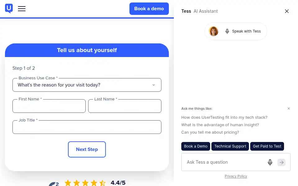 Screenshot of whatusersdo.com