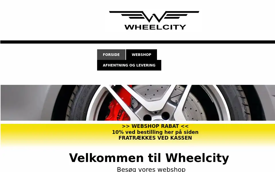 Screenshot of wheelcity.dk