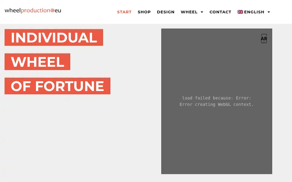 Screenshot of wheelproduction.eu