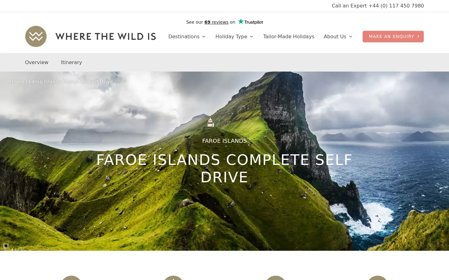 Screenshot of wherethewildis.co.uk
