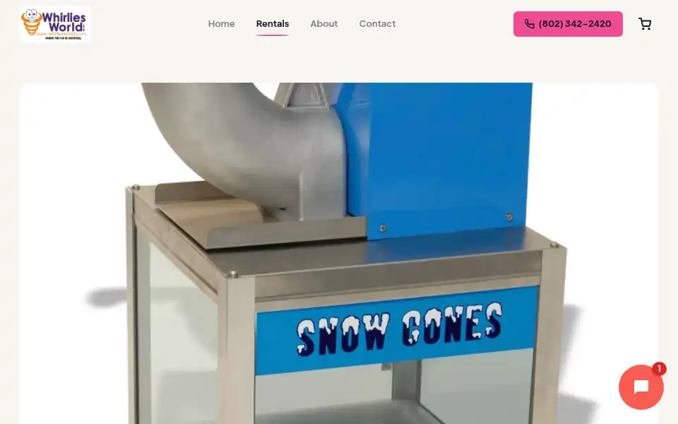 Screenshot of whirliesworld.com