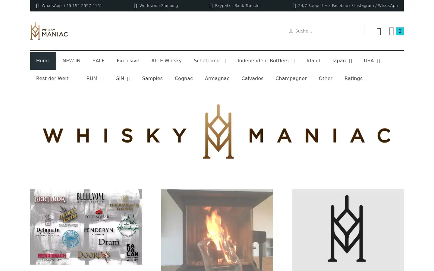 Screenshot of whisky-maniac.de