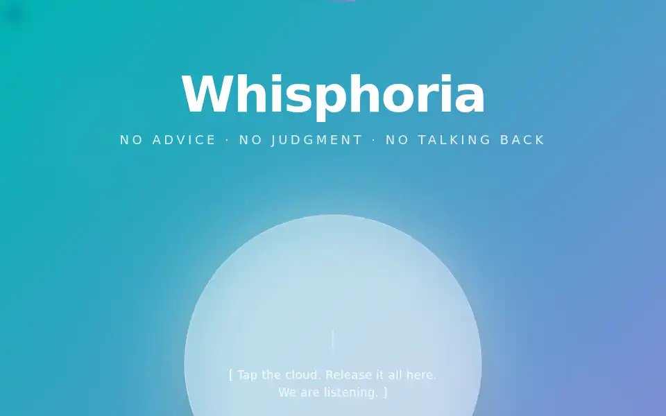 Screenshot of whisphoria.com
