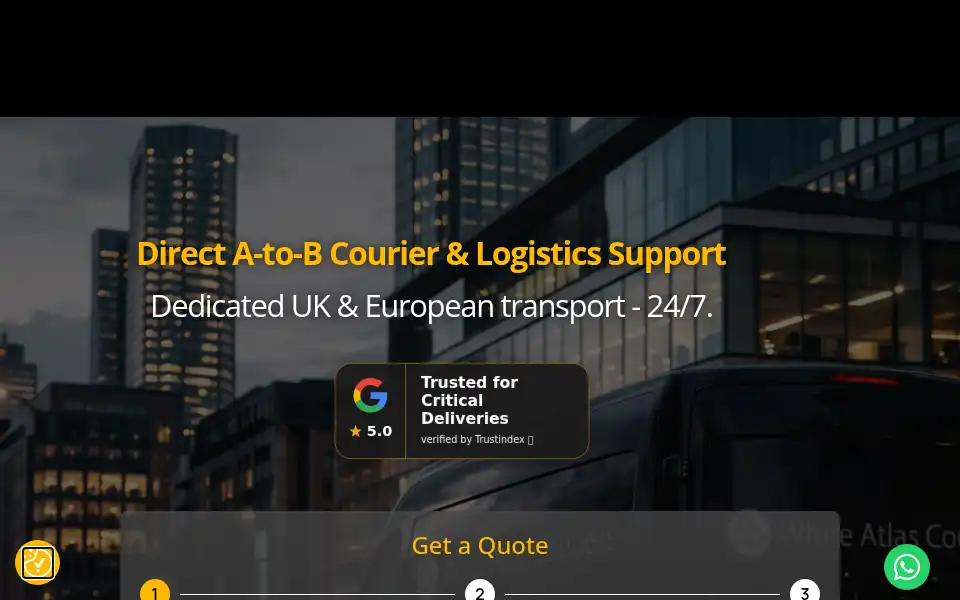Screenshot of white-atlas.co.uk