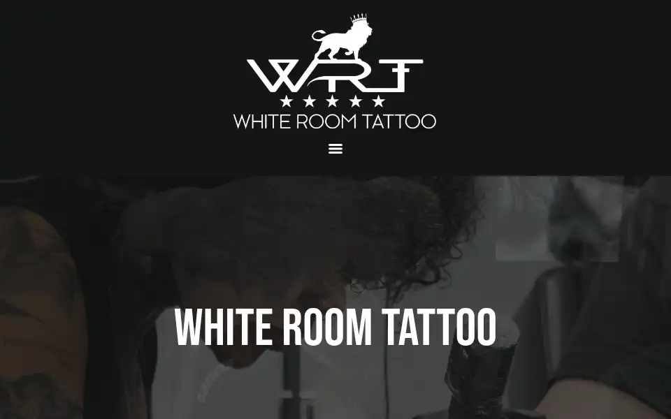 Screenshot of whiteroomtattoo.co.uk